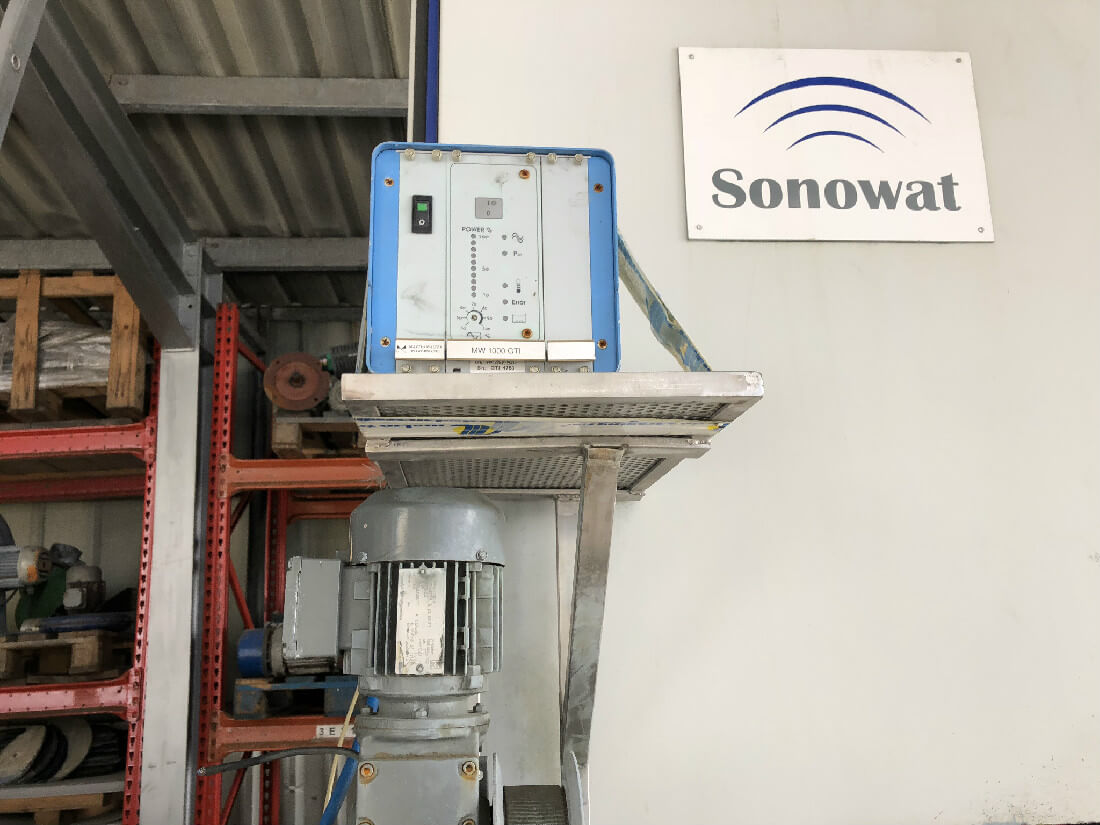 Máquina de Lavar Sonowat por Ultra-Sons com 3 tanques